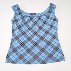 美品✨バーバリーブルーレーベル フレンチスリーブ カットソー ノバチェック バーバリーブルーレーベル】フレンチスリーブ カットソー T