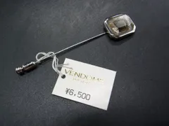 ■極美品■ VANDOME AOYAMA ヴァンドーム ピンブローチ ピンバッジ アクセサリー シルバー系 DF1422のサムネイル