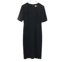 5-88【美品】Chloe ブラックフォーマルワンピース黒半袖サイズ9 美品✨【クロエ】ブラックフォーマルワンピース イギン 黒 日本