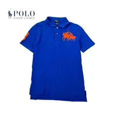 325◯ Polo by Ralph Lauren ポロシャツ　ビックポニー　キッズ L