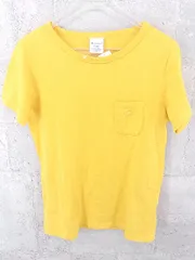 ◇ Champion チャンピオン 半袖 Tシャツ カットソー S イエロー系 *  【1002799864909】