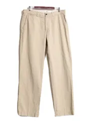 【お得なクーポン配布中!】 ポロ ラルフローレン コットン チノ パンツ メンズ 36 32 / 古着 スラックス ノータック ストレート アーミー タイプ ポロチノ チノパンツ