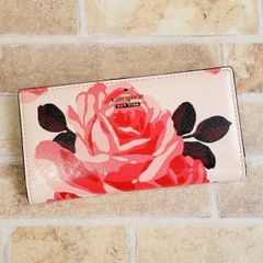 FURLA フルラ レザー 長財布 ターンロック 花柄蝶柄 - メルカリ