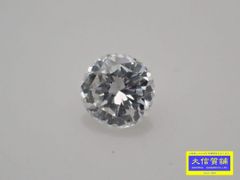 ダイヤモンドルース 0.105ct Gカラー VVS-2クラリティ D＆D144面カット 蛍光性NONE  新品同様品 【送料無料】 C-9440【質屋出品】