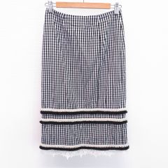 チェスティ Chesty チェック スカート ブラック系 s801073
