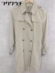 ◇ ◎ NATURAL BEAUTY BASIC ベルト付 長袖 トレンチ コート サイズM ベージュ レディース 【中古】 【1002802300370】