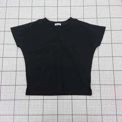 ◇ ⊂ BEAUTY & YOUTH ビューティアンドユース Vネック 半袖 Tシャツ カットソー 表記なし ブラック系 レディース E  【1508260059152】