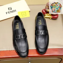 FENDI フェンディ クラシック メンズ スリッポン シューズ