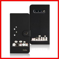 【セール中】 Galaxy S10*6.1"_ブラック Qribo Galaxy S10 ケース 手帳型 ギャラクシーs10 ケース 手帳型 SC-03L SC