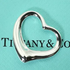 ティファニーオープンハート ギフトに!【Tiffany & Co】オープン ハート ペンダント シルバー