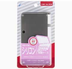 CYBER ・ シリコンカバー (New 3DS用) クリアブラック