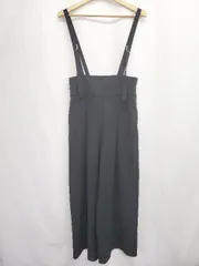 ◇ ◎ Θ green label relaxing UNITED ARROWS ワイド スラックス パンツ サイズ36 ブラック レディース E  【1507010010283】