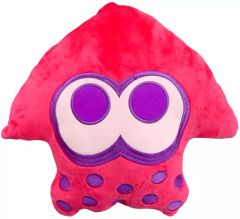 [중고]쿠션·안아 베개·본체(캐릭터) 오징어(네온 핑크) 리버시블 쿠션 [Splatoon2(스플라툰2)]