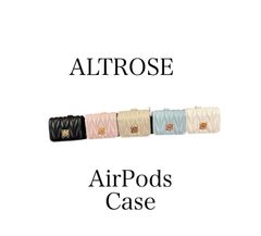 ALTROSE AirPods カバー イヤホンケース 小物入れ 小さい エアポッツ ロージア