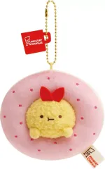 【中古】キーホルダー えびふらいのしっぽ(ストロベリーリング) ぶらさげぬいぐるみ 「ミスタードーナツ×すみっコぐらし」