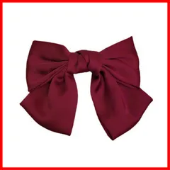 【在庫処分】ファッション lolita おしゃれ スプリングクリップ シンプル ビッグリボン 入学 ヘアアクセサリー 髪飾り 結婚式 髪留め 可愛い 大人 フォーマル 蝶結び バレッタ 通勤 ヘアクリップ FASELE
