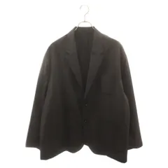 UNIFORM EXPERIMENT (ユニフォームエクスペリメント) 22AW 4WAY TWILL OVERSIZED 2BUTTON JACKET ツイル オーバーサイズ 2B テーラードジャケット ブラック UE-222018のサムネイル