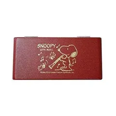 【中古】SNOOPY/スヌーピー　B♭クラリネット用 リードケース 10枚入タイプ（レッド） wgteh8fのサムネイル