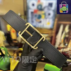 【今日特価】Hermes デュアルサイドプレミアムベルト