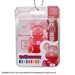 【中古】キーホルダー CLEAR RED 「BE＠RBRICK-ベアブリック- パッケージチャームコレクション Vol.2」