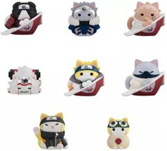[중고] 트레이딩 피겨 총 8종 세트 [MEGA CAT PROJECT NARUTO-나루토- 질풍전 냐르토! 사제·정편]
