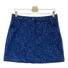 サイズ：L ADIDAS GOLF アディダスゴルフ  ストレッチスカート 総柄 ネイビー系 [240101295847]# ゴルフウェア レディース ストスト