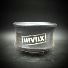 《アウトレット》  Lシャロー 『ZEBRA -Black- ゼブラブラック』 【ZB-L_1407】 IIIVIIX イーヴィックス 陶器鉢 植木鉢 観葉植物 多肉植物 アガベ 塊根植物 グラキリス 亀甲竜 エケベリア ハオルチア