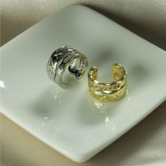 【シルバーカフ 色：シルバー 1ペア】[Adelina Style] フェイクピアス ノンホールピアス イヤリング シルバー イヤーカフ 人気 イヤークリップ S925純銀 キュービックジルコニア メンズ レディース 挟むだけ 簡単 ピアス 金属アレルギー対応