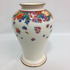 KENZO ケンゾー ファンタジア 花瓶 高さ約26㎝ フラワーベース 花柄 陶器