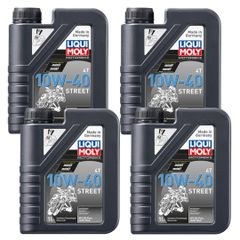 【4本セット】リキモリ　モーターバイク 4Tシンセ10W-40（1L）ストリート