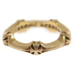 CHROME HEARTS (クロムハーツ) 22K PLUS AND BONE RING/プラスアンドボーン ゴールドリング 11.5号のサムネイル
