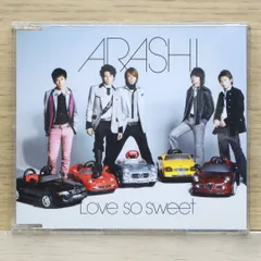 国内盤CD★嵐/Arashi■ Love so sweet(初回限定盤) 【JACA5052/4580117620804】G05428