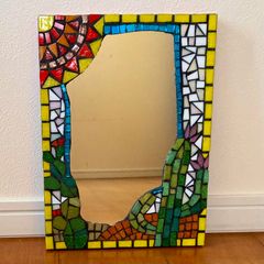 モザイクミラー「サボテンミラー」