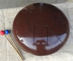 スティールパン 直径約60cm 木製スタンド付き - メルカリ