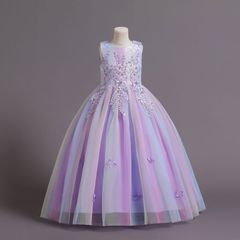 ロングドレス 子供ドレス 発表会ドレス ワンピース ドレス パーティー 誕生日 子ども 結婚式 発表会 ドレス キッズ 女の子 お姫様 ジュニア