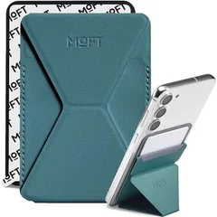 【新着商品】MOFT X 新型MOVAS? 【粘着シートタイプ】 スマホスタンド Magsafe非対応 多機種対応 カードケース グリップ カード収納 薄型軽量 折り畳み式 持ち歩き便利 スマートフォン iPhone android 全機種対応 (ジャング 1のサムネイル
