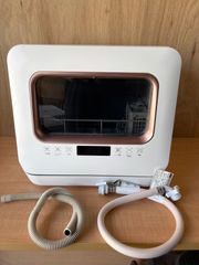 美品】食器洗い乾燥機 食洗機 工事不要 uv除菌 木目調 - メルカリ