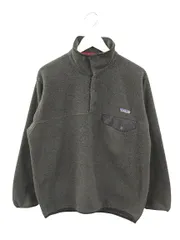 パタゴニア Patagonia Synchilla Snap-T 25450 シンチラスナップT S グレー プルオーバー フリース トップス
