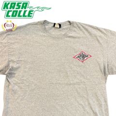 【INDEPENDENT】インディペンデント 変形ロゴプリントTシャツ（グレー）/ 90s / NHSタグ / XL