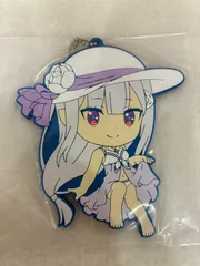【7】Re:ゼロ リゼロ ビッグラバーキーホルダー エミリア 水着