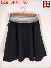 ランバンオンブルー LANVIN en Bleu ウエストデザインショートスカート レディース JPN：36 のサムネイル