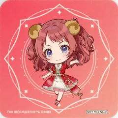【中古】コースター 花海咲季(ミニキャラ) ランダムコースター 「学園アイドルマスター collaboration Cafe in SMILE BASE CAFE」 コラボメニュー注文特典