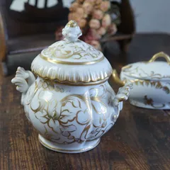 タロー リモージュ ヴァランセ ベルエポック磁器プレート6枚プロフに