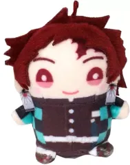【中古】ぬいぐるみマスコット・ぬいぐるみバッジ 竈門炭治郎 「鬼滅の刃 ちっちゃいまめめいと(ぬいぐるみマスコットコレクション) 第1弾」