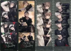 【中古】ブックカバー・栞 全4種セット フィルム風クリアしおり 「バーチャルYouTuber にじさんじ ChroNoiR 7th ANNIVERSARY」 にじさんじオフィシャルストア 対象商品購入特典