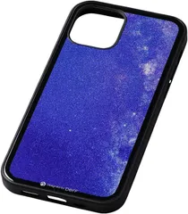 中古 ディーフ iPhone 12 mini 用 ケース Hybrid Case Etanze 星空 ブルー【送料無料】【メール便でお送りします】代引き不可のサムネイル
