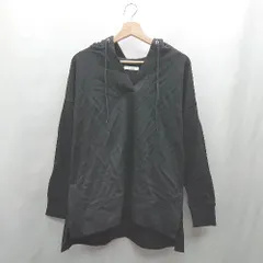 ◇ ⊇ ap retro アプレトロ フード付き 長袖 トレーナー サイズF ブラック レディース E  【1502060036979】のサムネイル