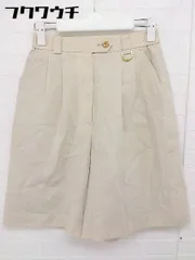 ◇ Munsingwear マンシングウェア ハーフ ショート パンツ サイズM ベージュ レディース  【1106240010386】