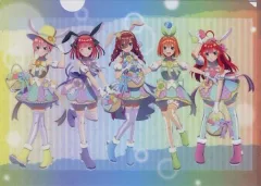 【中古】クリアファイル 集合 描き下ろしA4クリアファイル 「映画 五等分の花嫁 POP UP SHOP in PRINCESS CAFE」