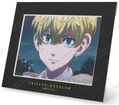 【中古】紙製ボード・プレート 松野千冬 Ani-Art 第4弾 キャラファインマット 「東京リベンジャーズ」